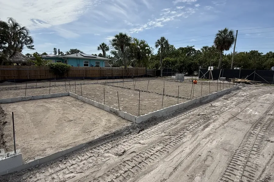 Compacted building pad prep in SWFL